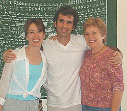 Monica, Bryan Kest, and Ilse, Orlando, January 2004.